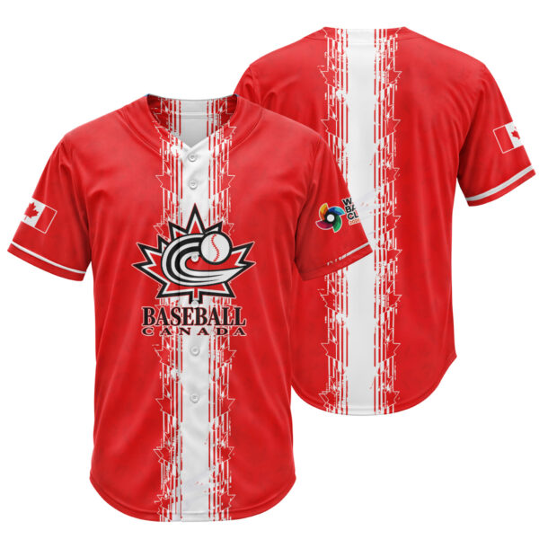 Team Canada WBC World Baseball Classic 2026 Baseball Jersey CA1