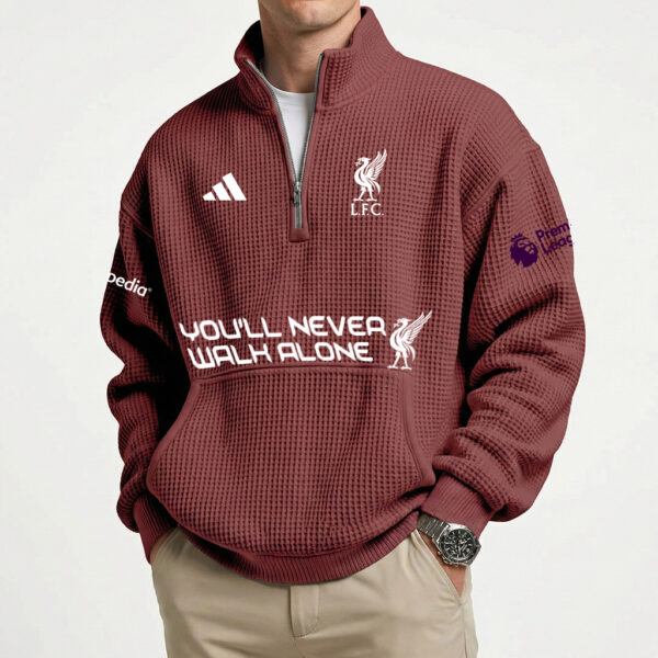 Premier League 2025–26 Liverpool FC "We'll never Walk Alone" Limited Quater- Zip LIV-2161