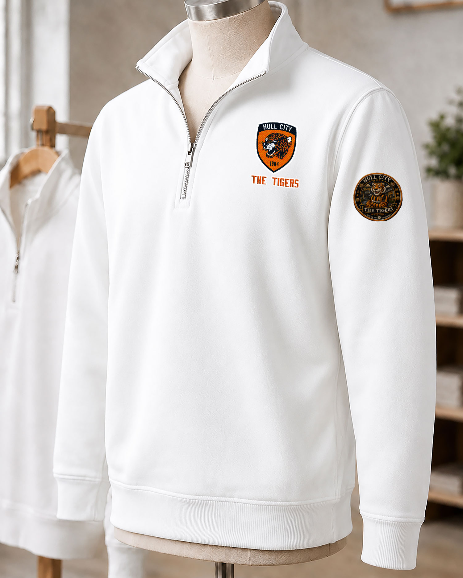 Premier League 2026/27 Hull City F.C Embroidered Quarter-Zip - Image 2