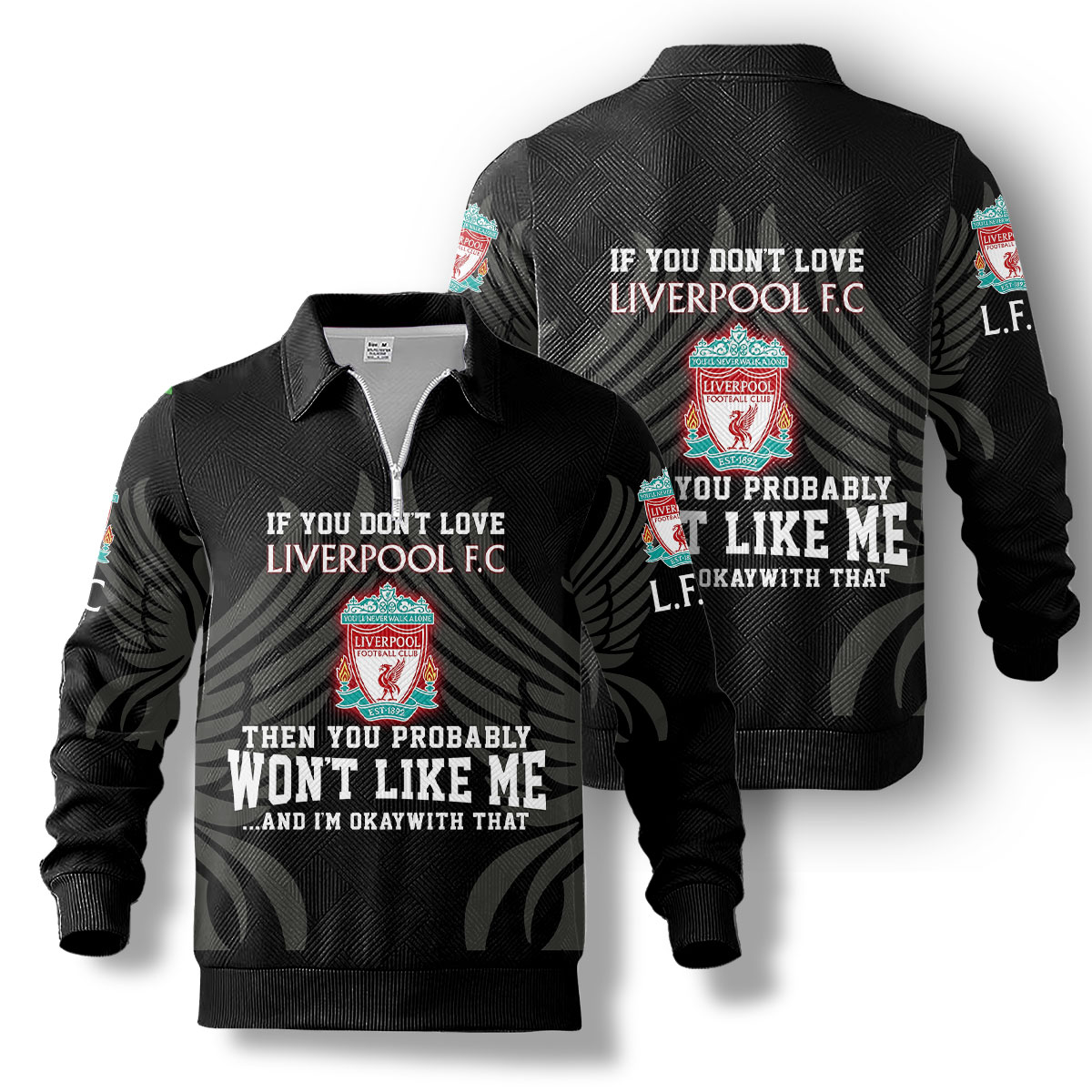 Premier League 2026/27 Liverpool FC LV01 Limited Quarter-Zip Pullover
