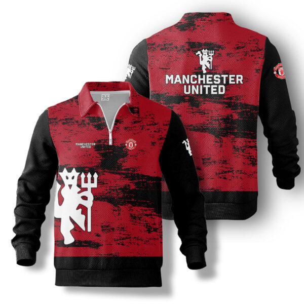 Premier League 2026/27 Manchester United FC MU25 Limited Quarter-Zip Pullover