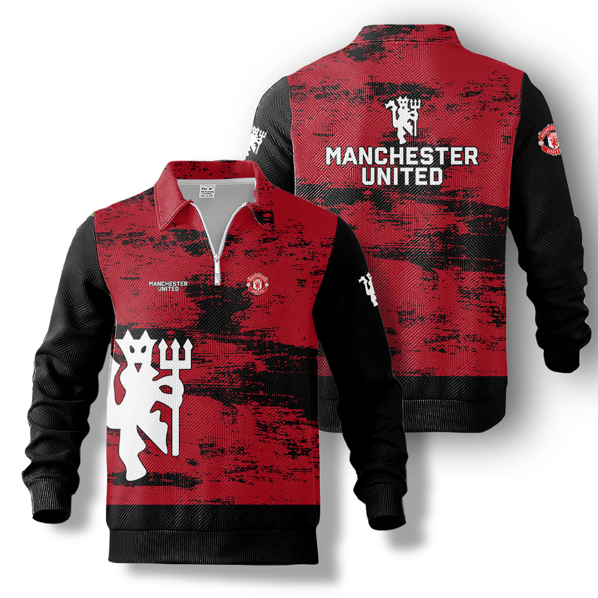 Premier League 2026/27 Manchester United FC MU25 Limited Quarter-Zip Pullover