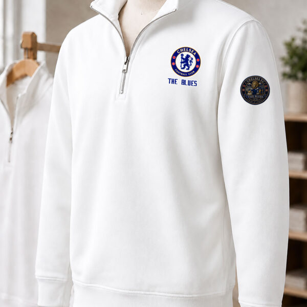 Premier League 2026/27 Chelsea FC Embroidered Quarter-Zip