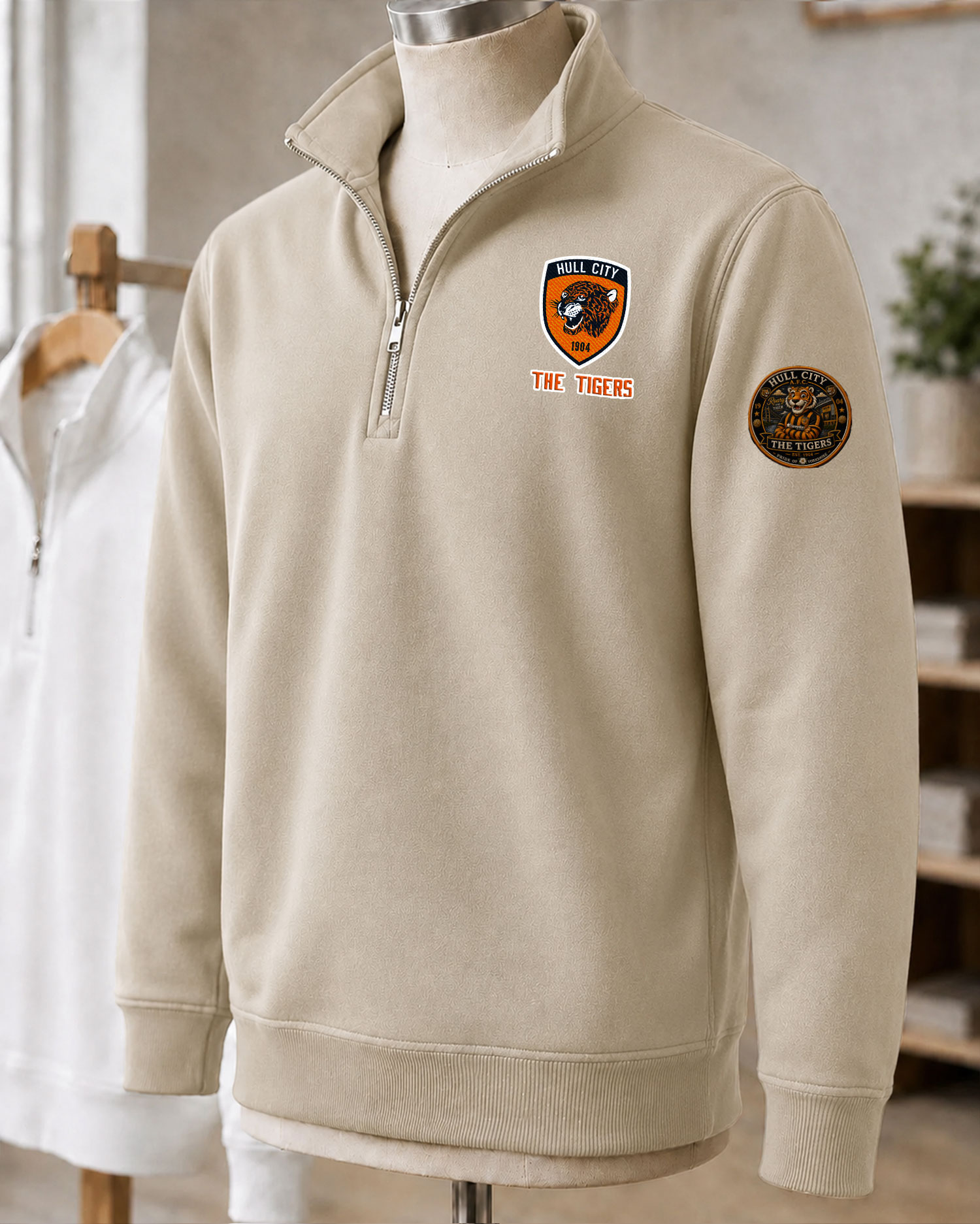 Premier League 2026/27 Hull City F.C Embroidered Quarter-Zip