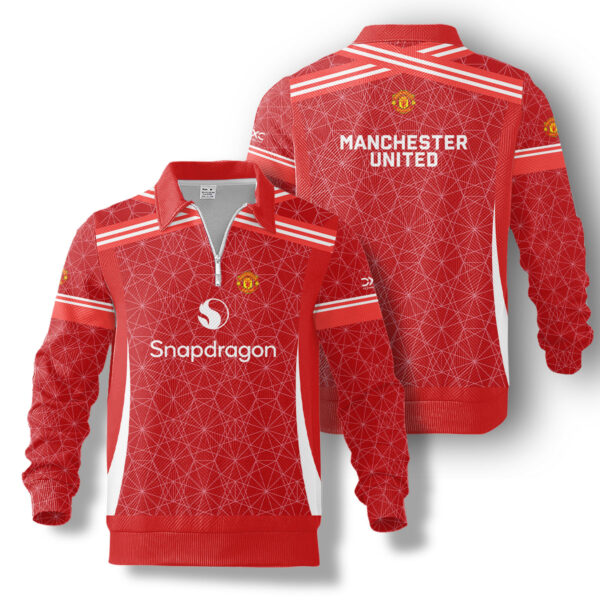 Premier League 2026/27 Manchester United FC MU28 Limited Quarter-Zip Pullover