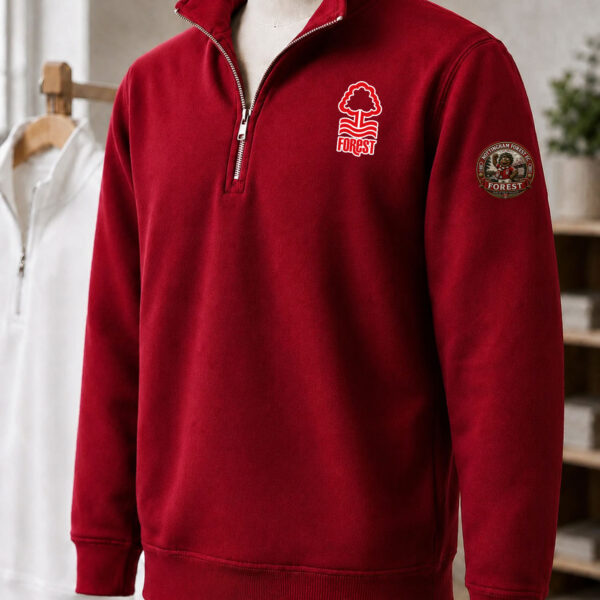 Premier League 2026/27 Nottingham Forest F.C Embroidered Quarter-Zip