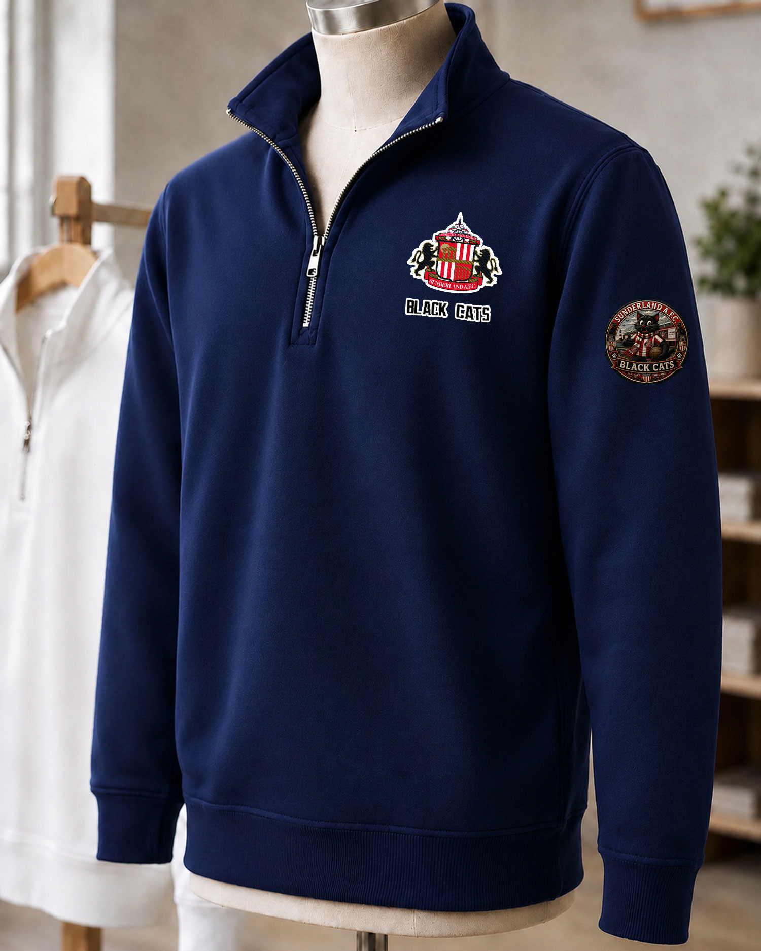 Premier League 2026/27 Sunderland F.C Embroidered Quarter-Zip - Image 5