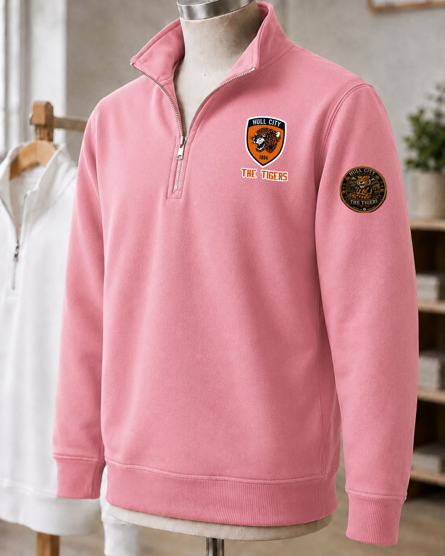 Premier League 2026/27 Hull City F.C Embroidered Quarter-Zip - Image 8