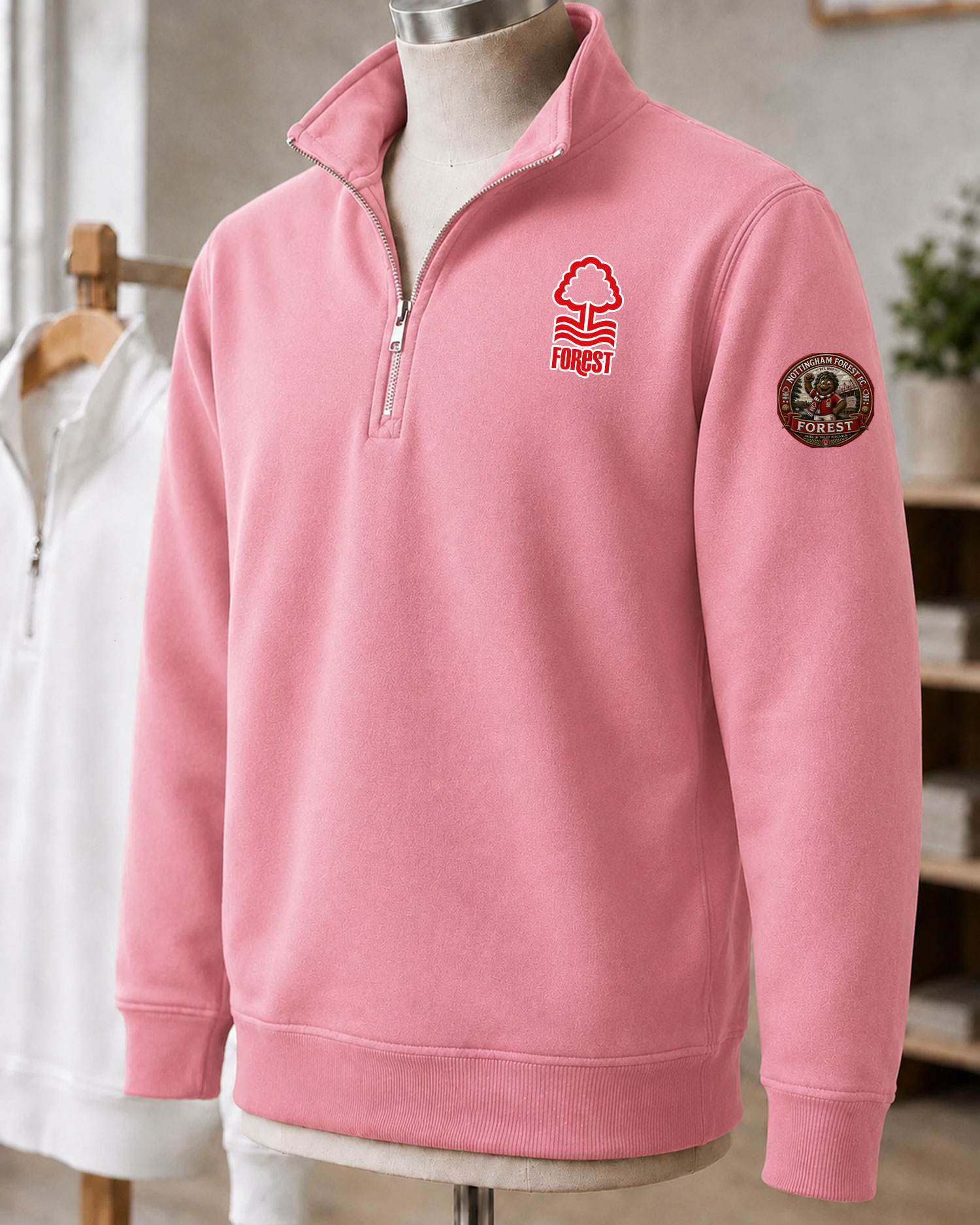 Premier League 2026/27 Nottingham Forest F.C Embroidered Quarter-Zip - Image 6
