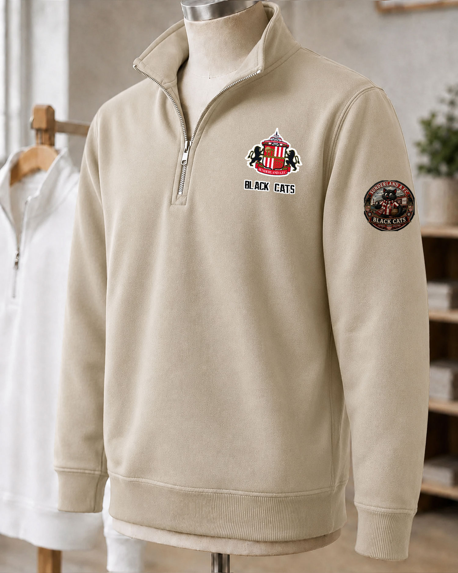 Premier League 2026/27 Sunderland F.C Embroidered Quarter-Zip - Image 6