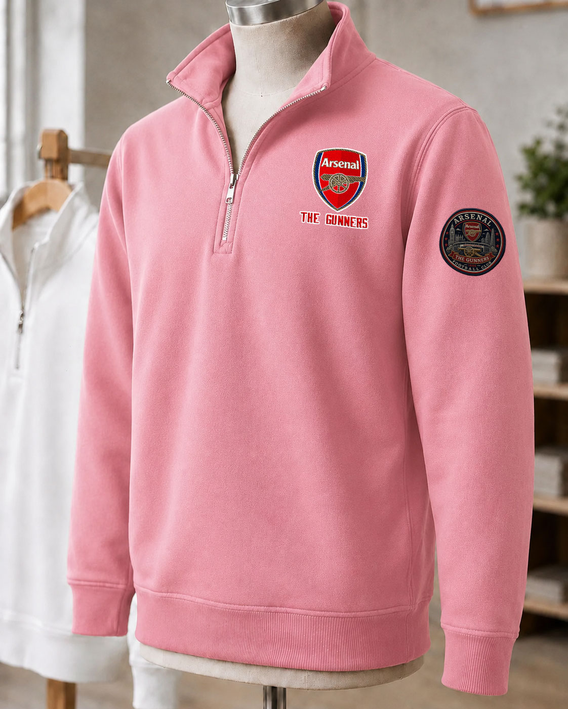 Premier League 2026/27 Arsenal FC Embroidered Quarter-Zip - Image 6