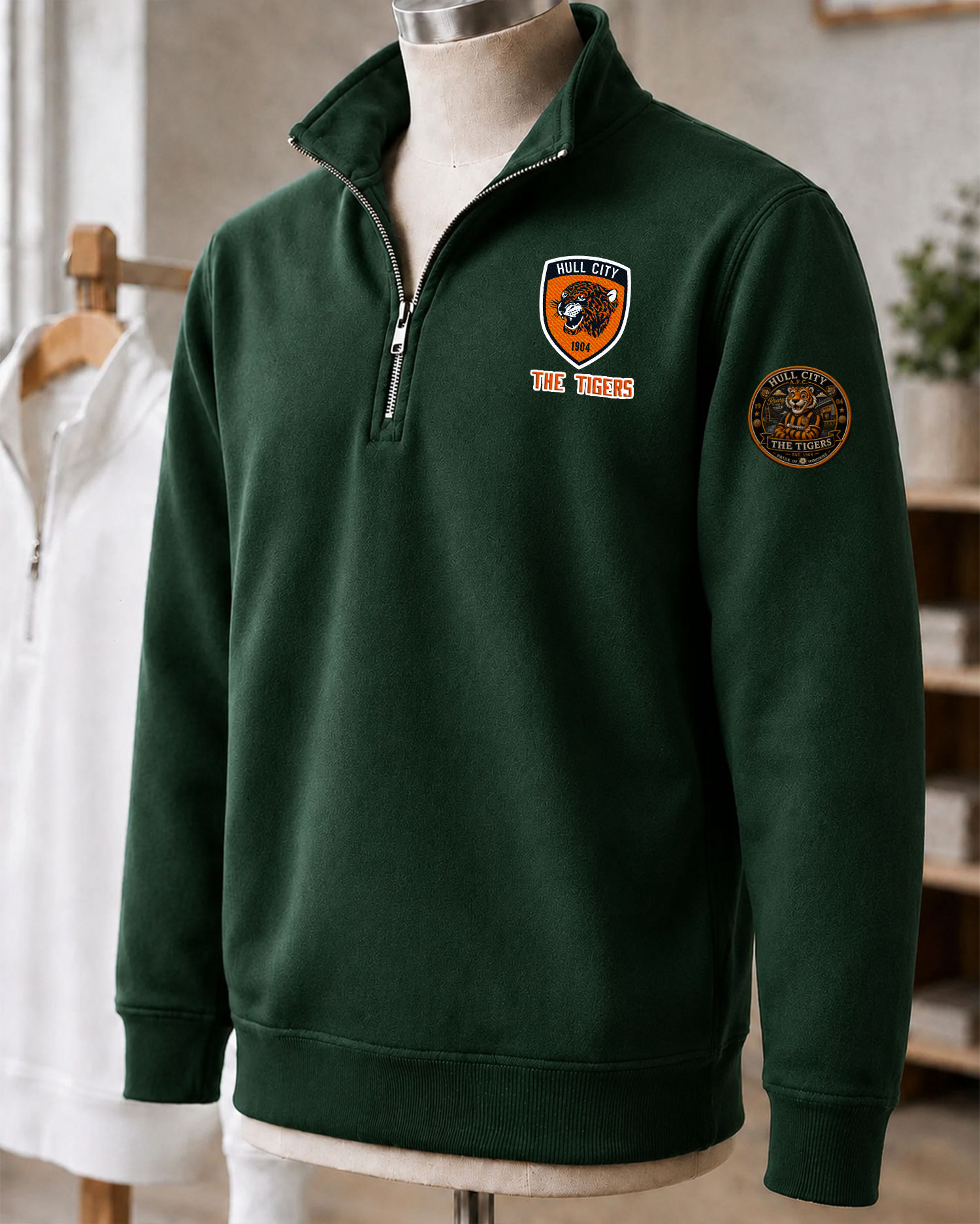 Premier League 2026/27 Hull City F.C Embroidered Quarter-Zip - Image 6