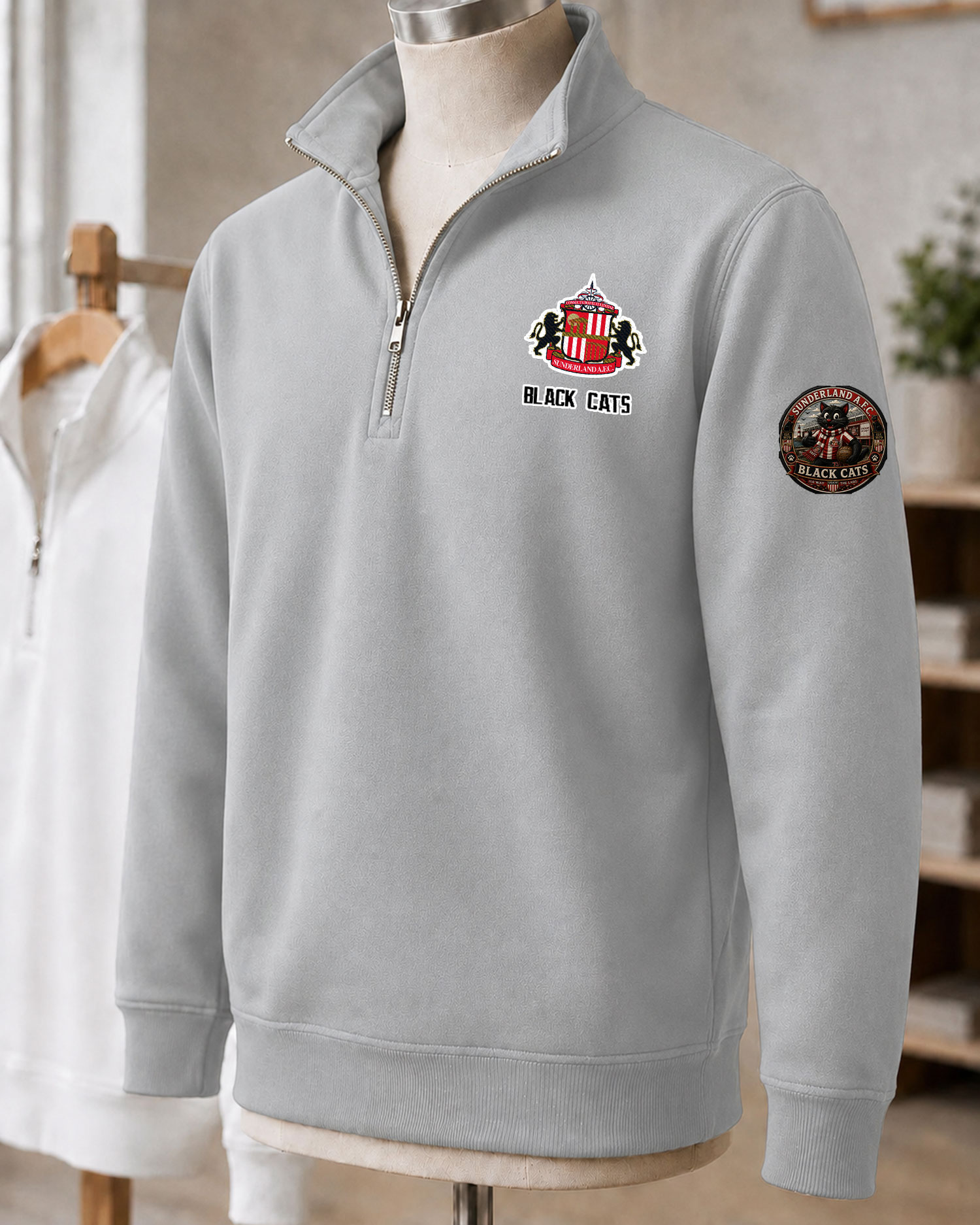 Premier League 2026/27 Sunderland F.C Embroidered Quarter-Zip - Image 7