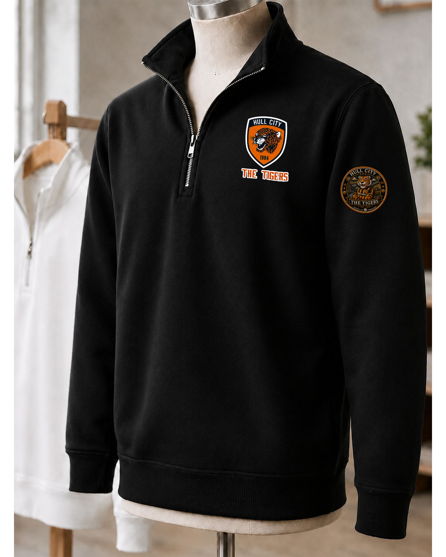 Premier League 2026/27 Hull City F.C Embroidered Quarter-Zip - Image 7