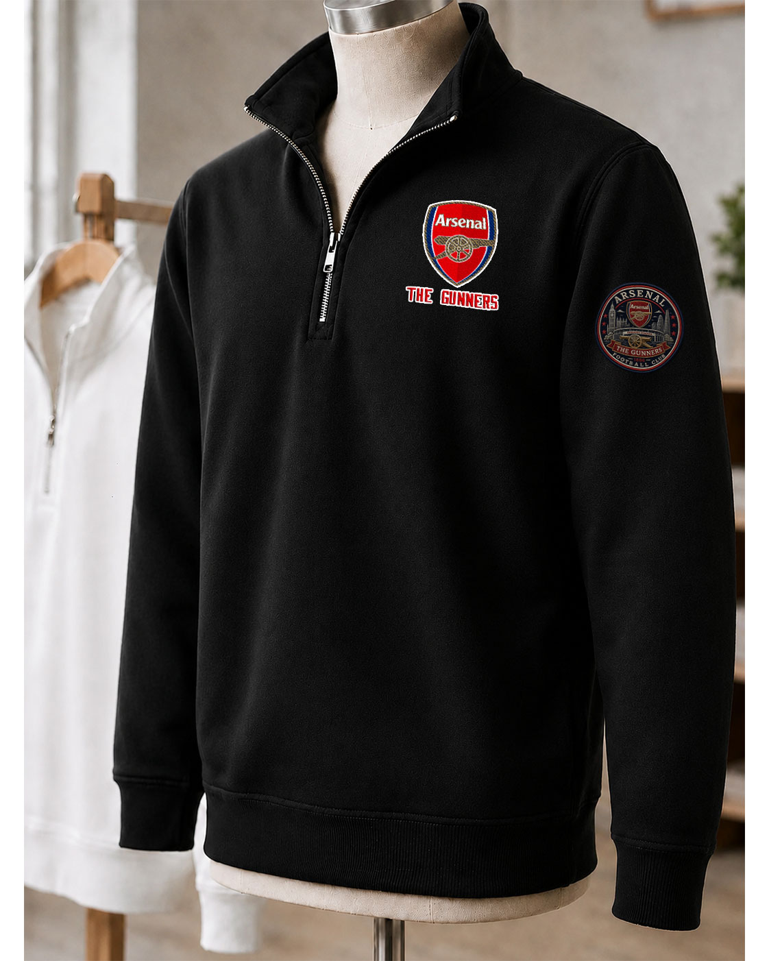 Premier League 2026/27 Arsenal FC Embroidered Quarter-Zip - Image 8